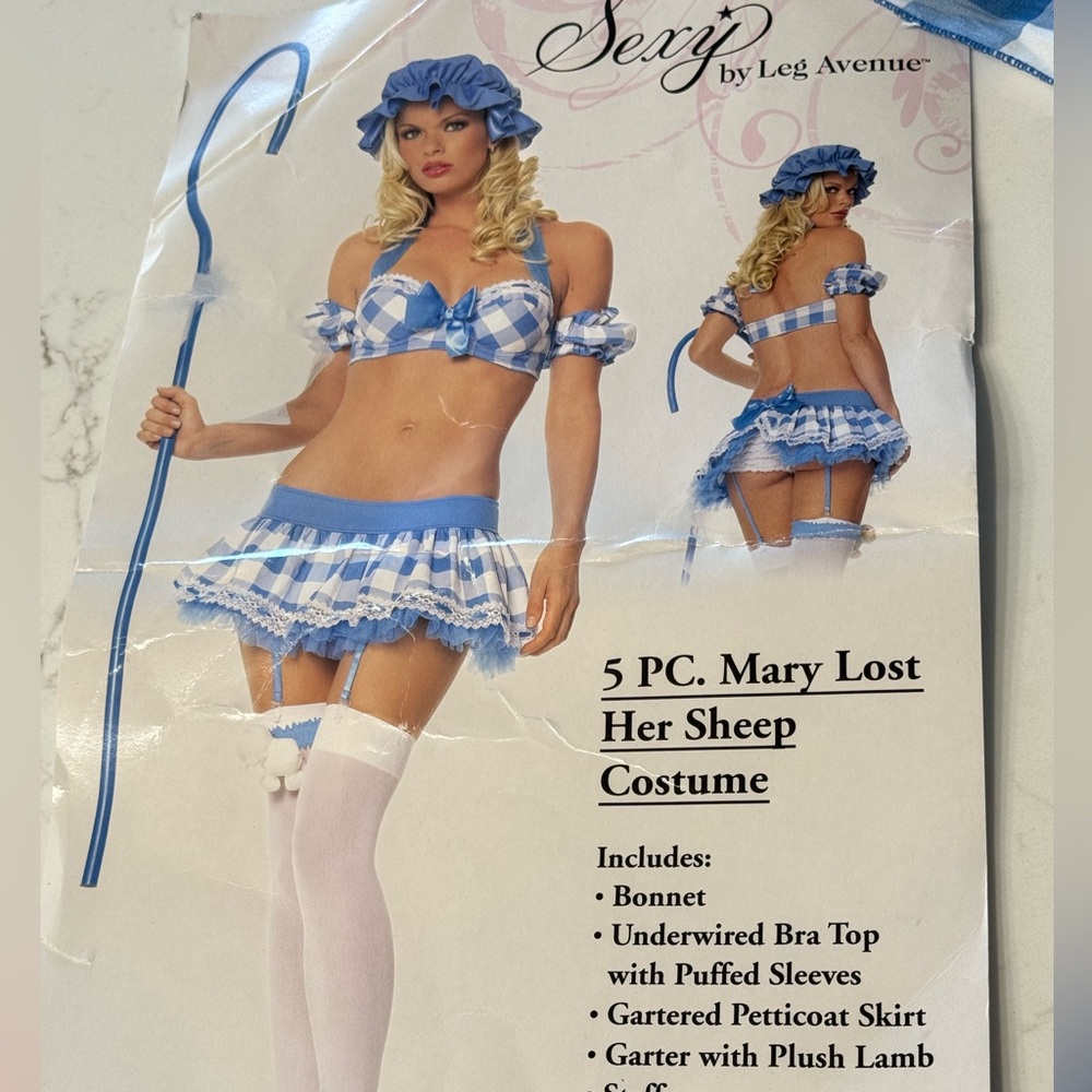 Leg Avenue Costume Vintage Little Bo Peep